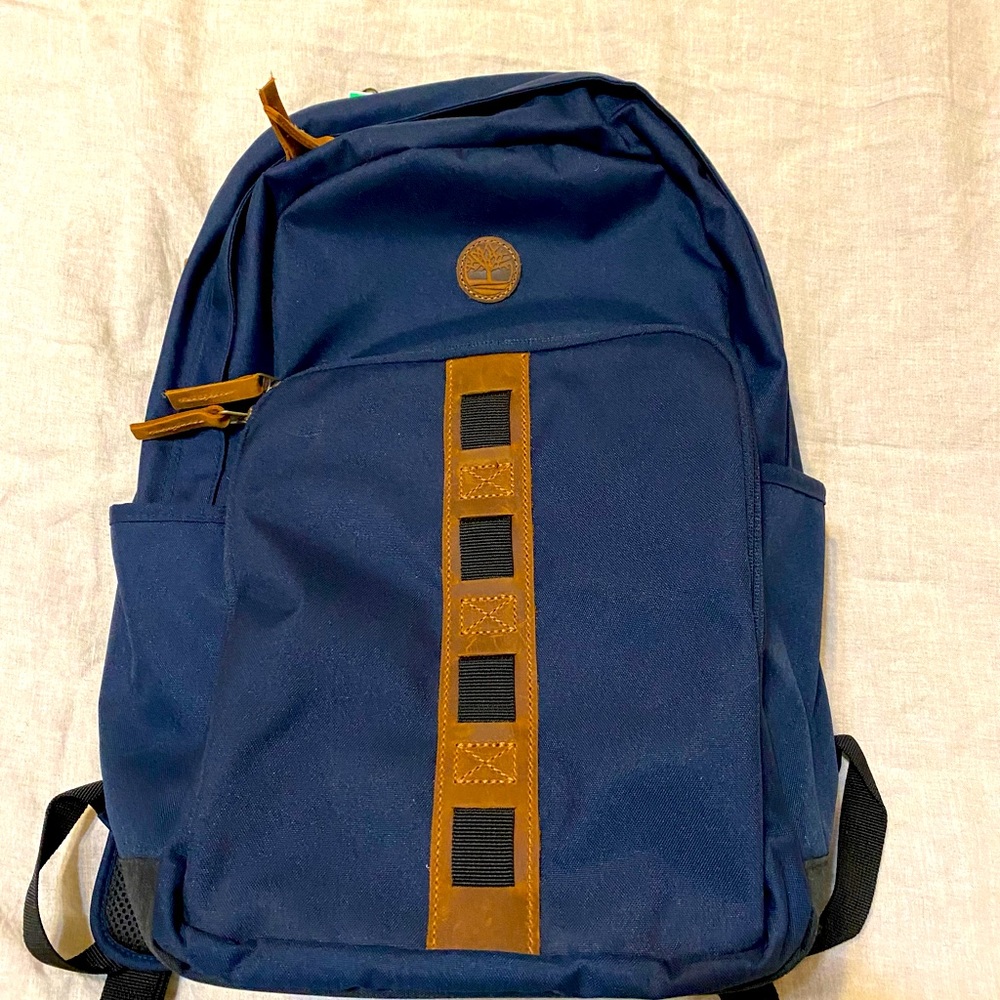 Brand New Timberland navy backpack